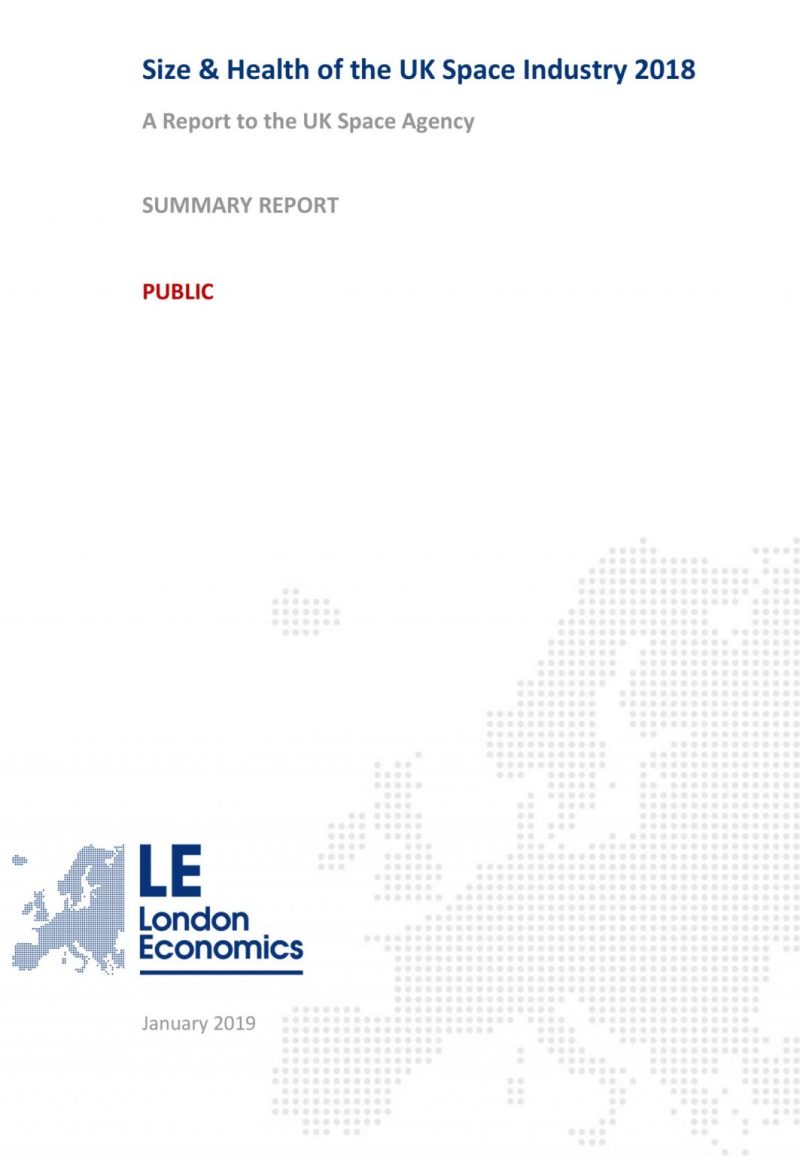 Size Health of the UK Space Industry 2018 Summary Report 1 1063x1536