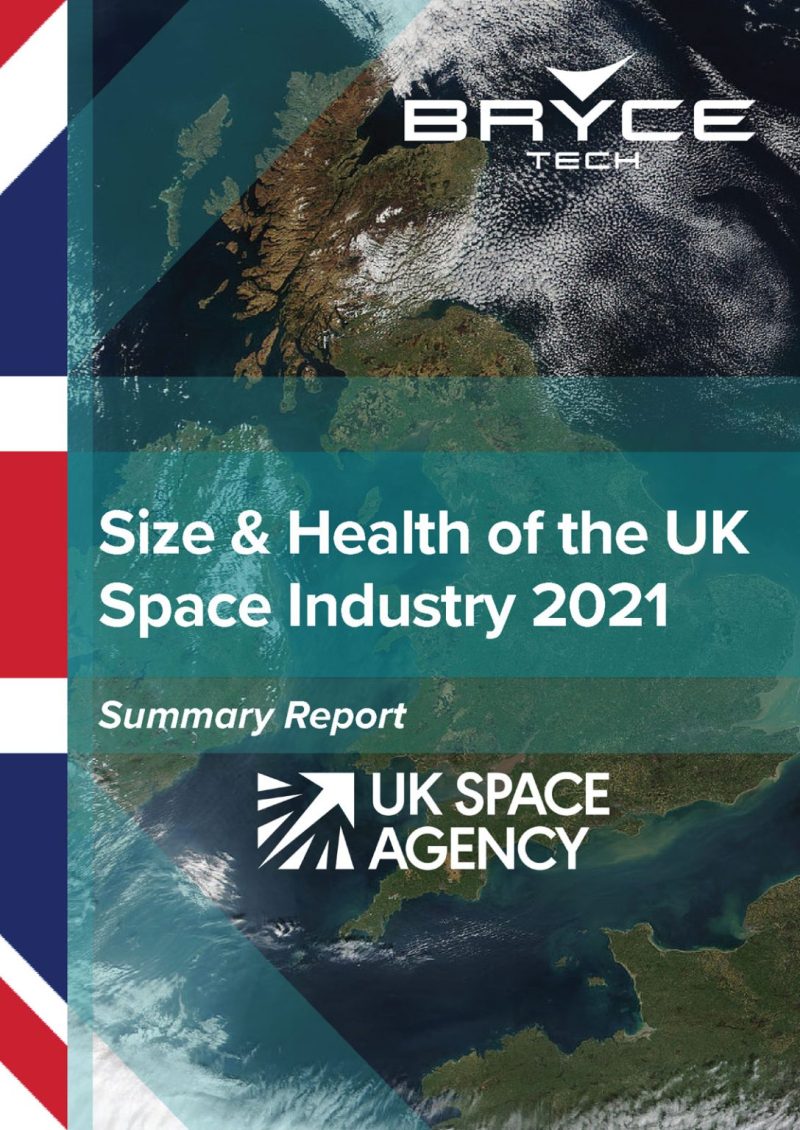 Size and Health of UK Space Industry 2021 cover 1087x1536